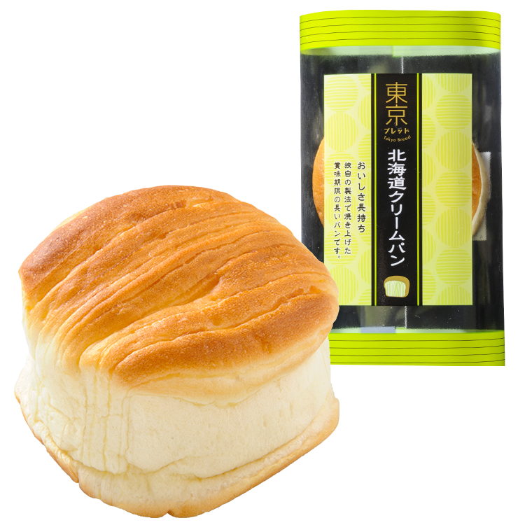Tokyo Bread Hokkaido Cream Pan 70G – DainobuNYC