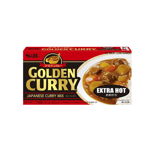 Ex Hot Golden Curry Mix 220G Sb
