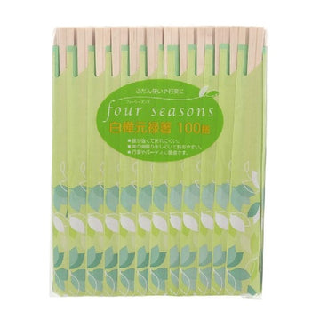 Disposable Chopsticks 100 Pairs Daiwa Four Seasons