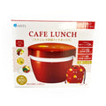 Cafedon 2Tier Lunch Jar Red Asvel Luntus