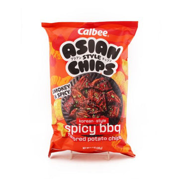 Calbee Asian Chip Chips Korean Spicy Bbq 170G