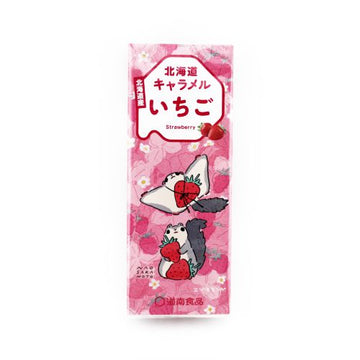 Dona Hokkaido Caramel Strawberry 2.5Oz