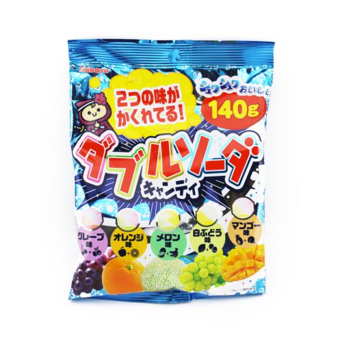 Kabaya Double Soda Candy 140G