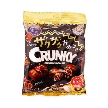 Lotte Zakuzaku Crunky Choco 5Pc