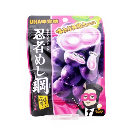 Uha Ninjya Meshi Gummy Grape 50G