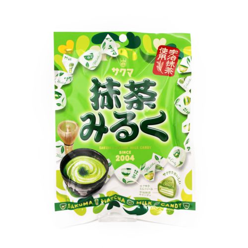 Sakuma Green Tea Milk Candy 52.5G