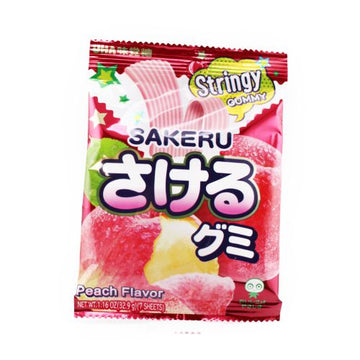 Uha Sakeru Gummy White Peach 7P 32.9G