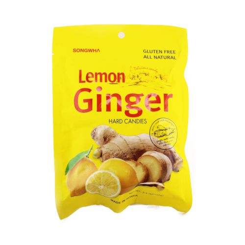 Songwha Lemon Ginger Candy 100G