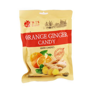 Wis Brand Orange Ginger Candyt 100G