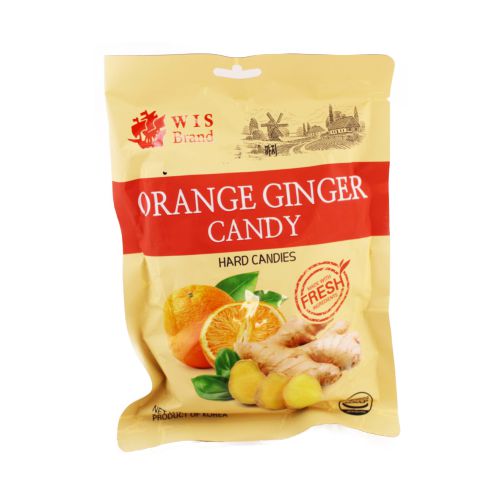 Wis Brand Orange Ginger Candyt 100G