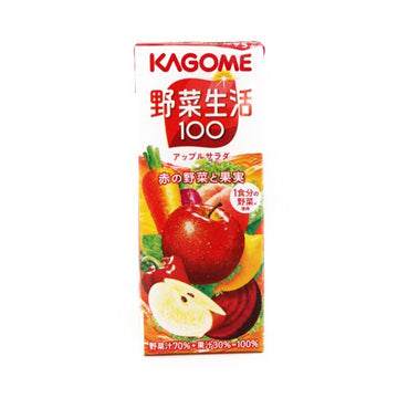 Kagome Yasai Seikatsu100 Apple 200Ml
