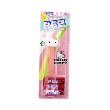 Pez Blister Card - Hello Kitty Candy & Dispenser