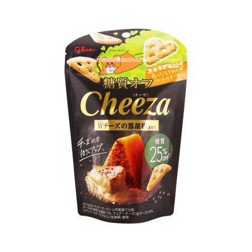 Glico Cheeza W Black Pepper 36G