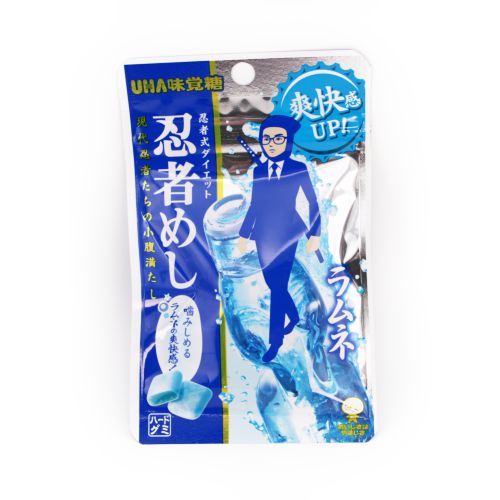 Uha Ninja Hard Ramune Gummy 20G