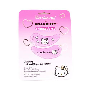Cr?me Hello Kitty Twinkle Eyes Depuffing Hydrogel Under Eye Patches