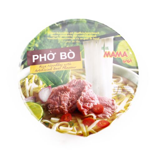 Mama Rice Pho Bo Noodle Beef Bowl 65G