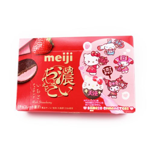 Meiji Rich Strawberry Biscuit 6P 96G