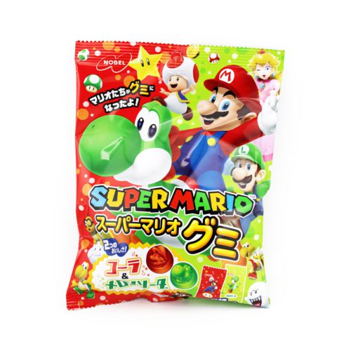 Nobel Super Mario Gummy Cola Melonsoda 85G