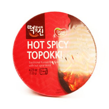 Dong Won Hot Spicy Topokki Cup 4.23Oz
