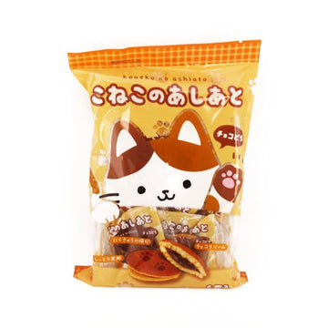 Tsuguya Seika Koneko No Ashiato Chocolate Cream Dorayaki 6P 132G