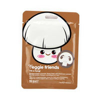 Veggie Friends Mushroom Sheet Face Mask 12Pc