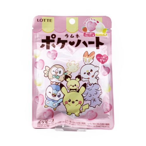 Lotte Poke Heart Ramune Candy 40G