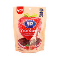 Amos 4D Strawberry Burst Gummy 6Oz