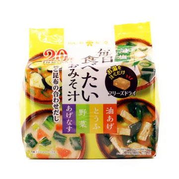 Hikari Miso Inst Everyday Miso Less Sodium 20Pc 162.5G