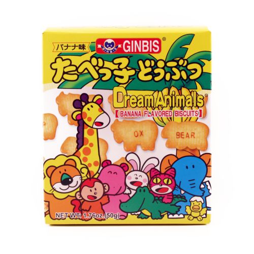 Ginbis Animal Biscuit Banana 50G