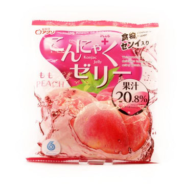 Yukiguni Aguri Konjac Jelly Peach 6P 96G