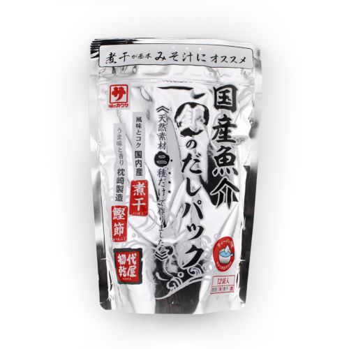 Kakusa Kokusan Niboshi Gin No Dashi Pack 12Pc 96G