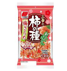 Sanko Kaki No Tane Ume Zarame 110g