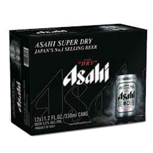 Asahi Beer Can(M) 12Oz12Pk