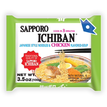 Sapporo Ichiban Chicken Flavor 3.5oz