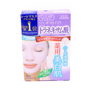 Clear Turn White Mask Tranex