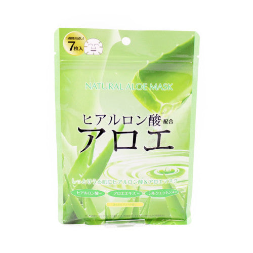 Japan Gals Natural Mask Aloe 7Pcs 7Pcs Japan Gal