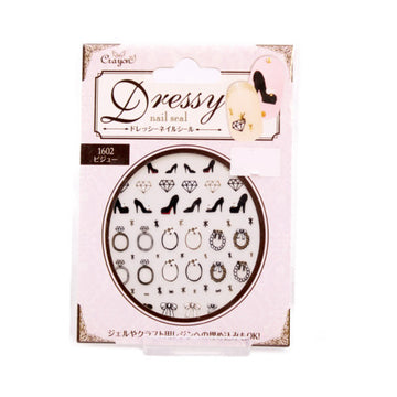 Lucky Trendy Dns 1602 Bejewel Nail Sticker 1Shee