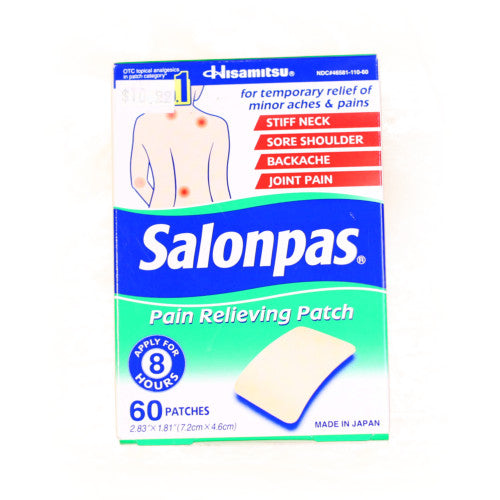 Salonpas 60Patches Nhp-060 60Sheets Hisamitsu