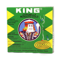 King Citronella Mosquito Coils 10Pcs King