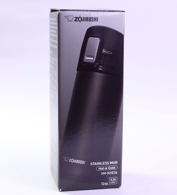 Zojirushi Sm-Khe36Ba Stainless Mug (0.36L) Black