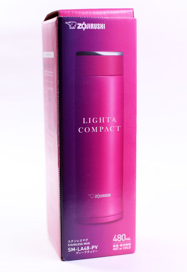 Zojirushi Sm-La48Pv Stainless Mug 16Oz.(0.48Lite