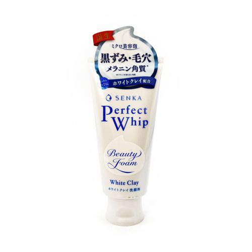 Shiseido Senka Perfect Whip White Clay Face W – DainobuNYC