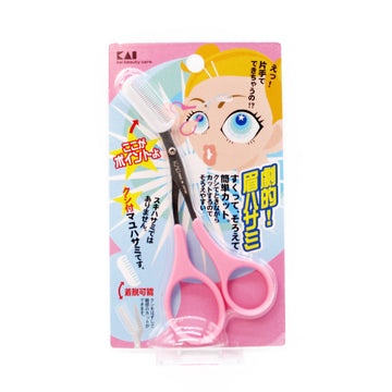 Eyebrow Scissors W/Comb Kai