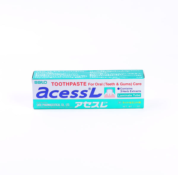 Acess L Toothpaste 60G 2.1Oz(60G) Sato Pharmaceu