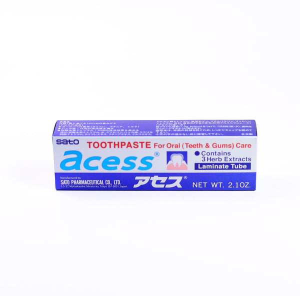 Acess Toothpaste 60G 2.1Oz(60G) Sato Pharmaceuti