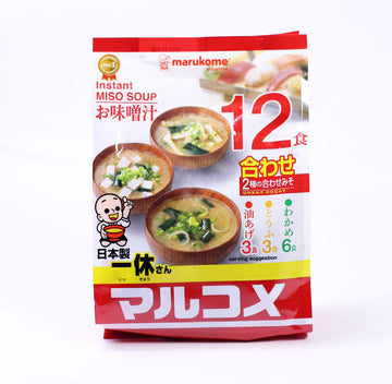 Ikkyusan Misoshiru 12Pc Maru