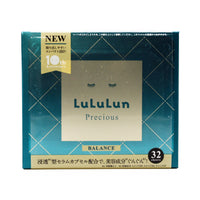 Lululun Face Mask Precious Green 4Fb 32Sheets