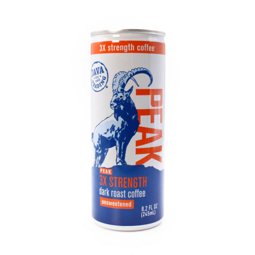 Java Peak 3X Strength Coffee Unsweetened 245Ml