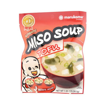 Marukome Miso Soup Tofu 3P 28.5G