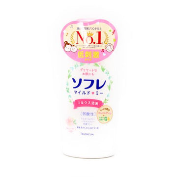 Bathclin Sofre Mild Milk Bath Liquid Sakura Scent